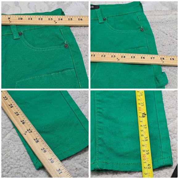 Valabasas Green‎ Slim Fit Cotton/Spandex Mens Trousers Size 30 With Button Fly & - Picture 8 of 13